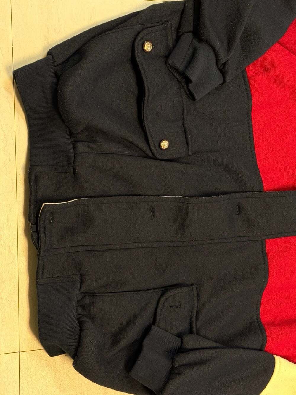 Vintage Christian Dior Monsieur Colorblock Zip-Up Bomber Jacket - Picture 4 of 5